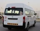 Nissan Urvan 2020 Nissan Urvan Microbus (NV350), 4-door van, 2.5L petrol engine, manual transmission, rear wheel 