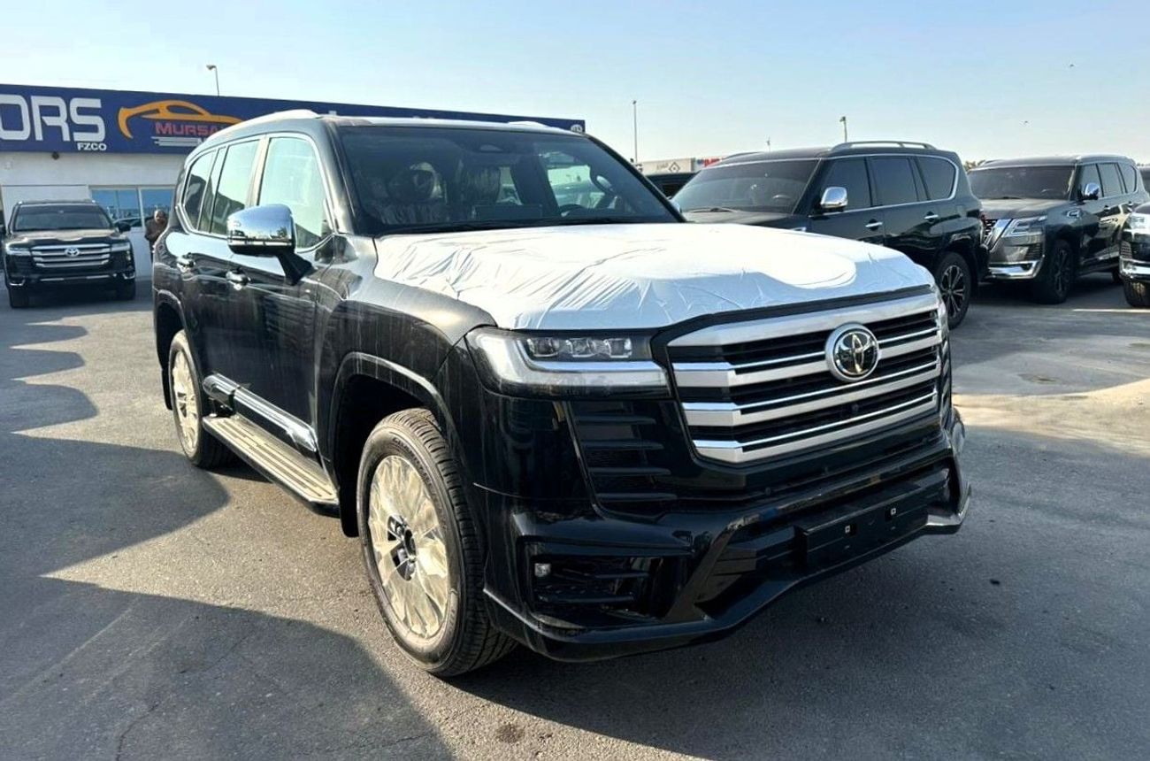 Toyota Land Cruiser Landcruiser VXR 3.5L 2025 Black Petrol  GCC (Export Only)