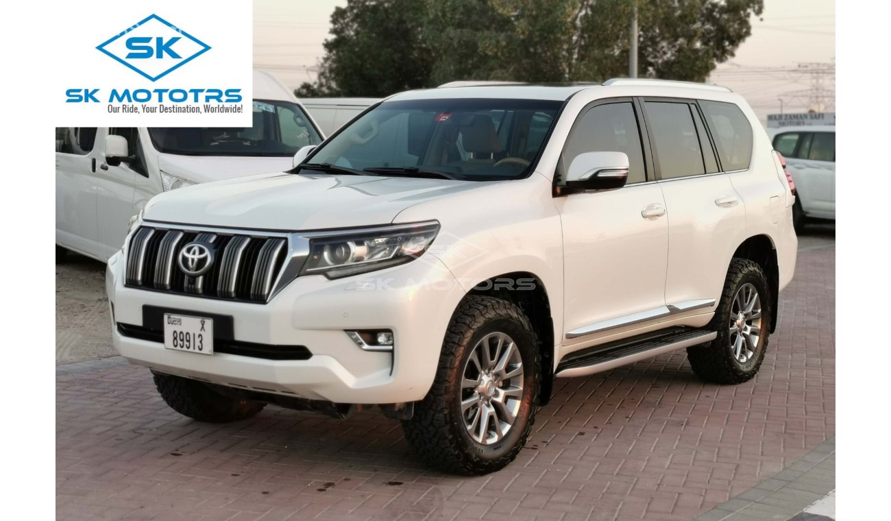 Toyota Prado VXR, 4.0L Petrol, Alloy Rims, Power Seats, Leather Seats, DVD , Sunroof, Rear A/C ( LOt # 4699)