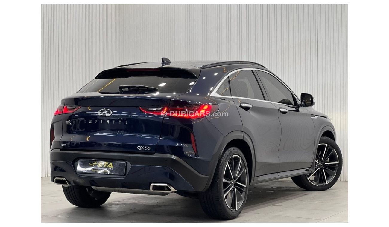 Infiniti QX55 2022 Infiniti QX55 Sensory AWD, January 2026 Infiniti Warranty + Service Contract, Low Kms, GCC