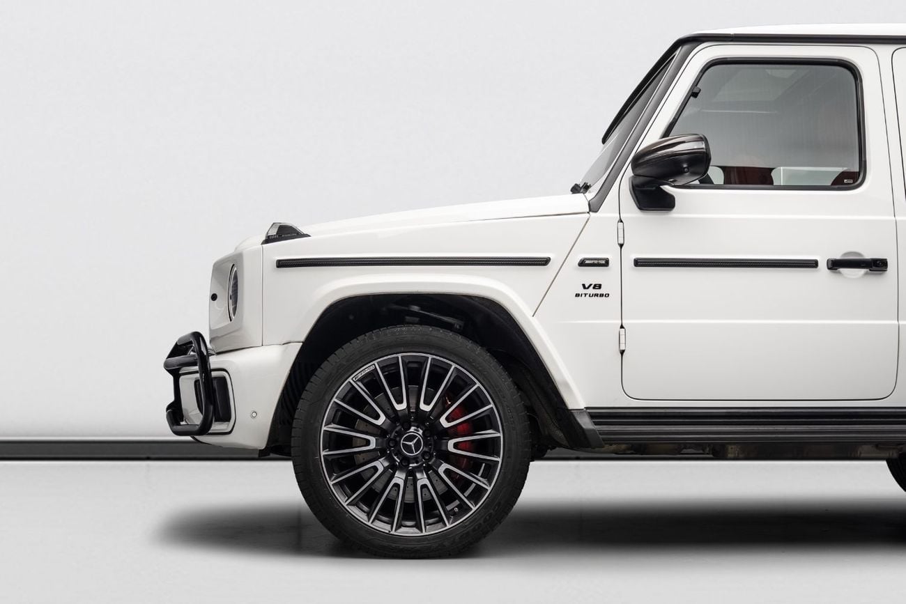 مرسيدس بنز G 63 AMG STANDARD BUY NOW, PAY 2027 | THE BLACKLINE STANDARD | 2030 Mercedes Warranty + Service Contract, GCC