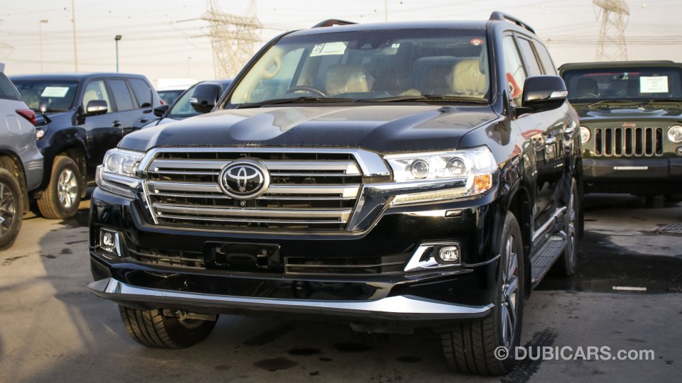 Toyota Land Cruiser ZX for sale. Black, 2018