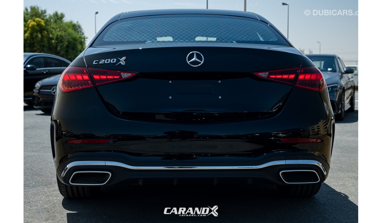 Mercedes-Benz C 200 Sport 2022 Obsidian Black Without Sunroof