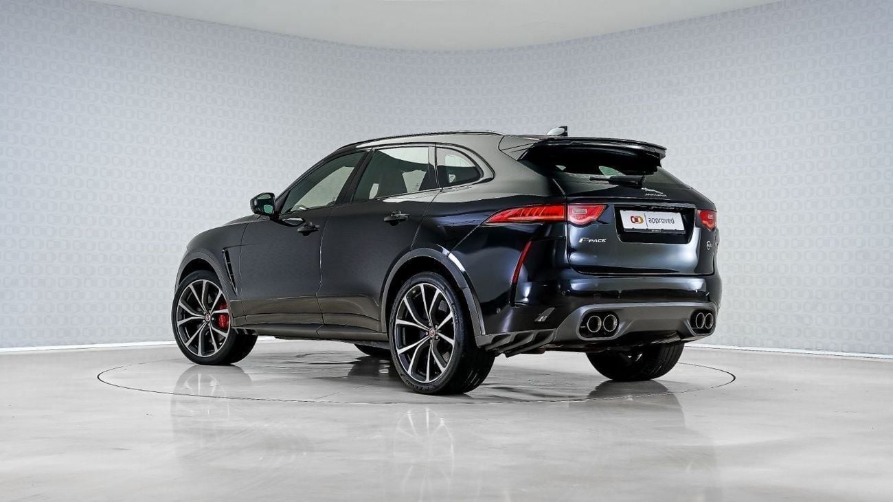 Jaguar F-PACE SVR 5.0L UAE's Very Best Example | AED 3,415 Per Month