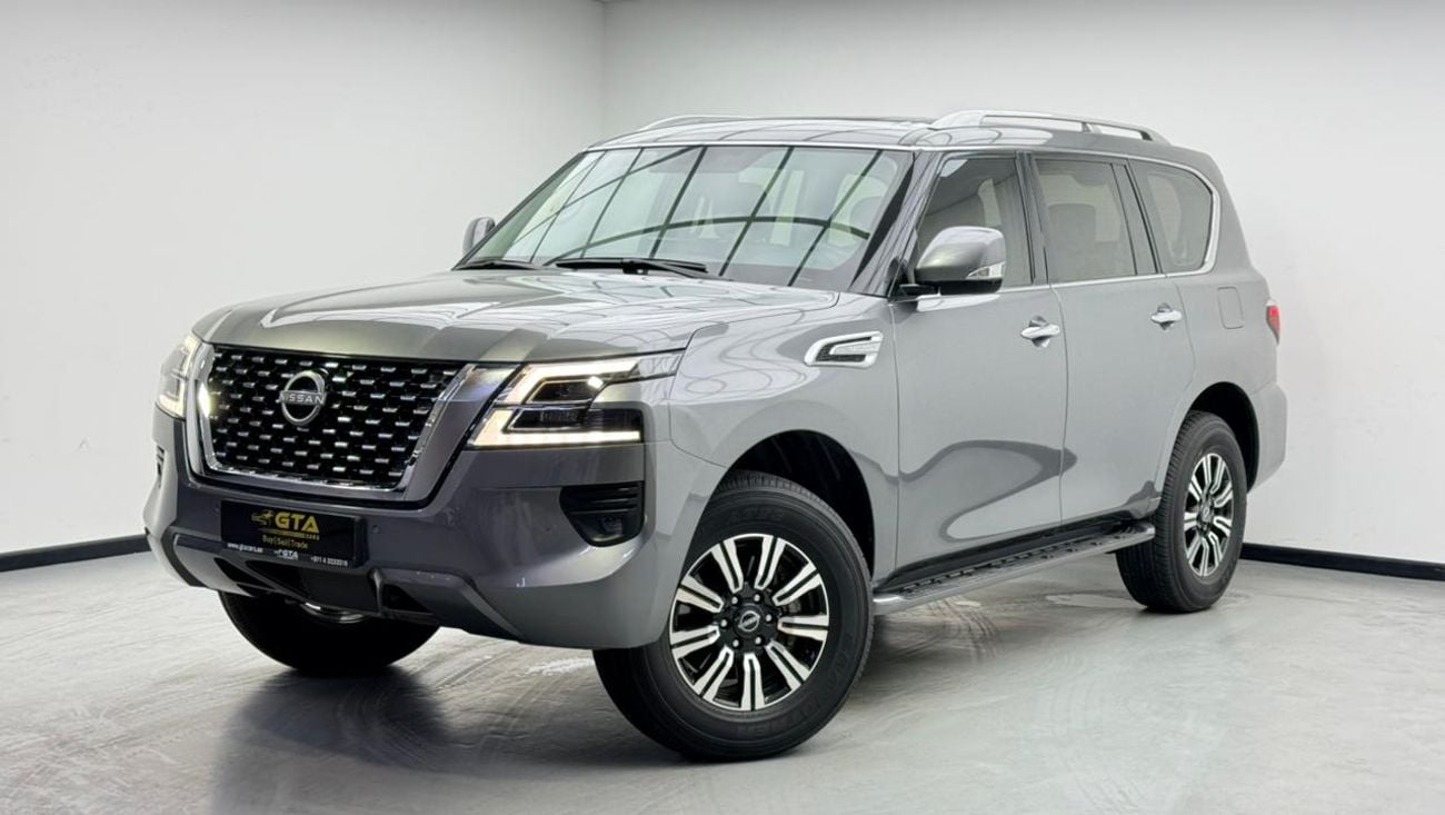 Nissan Patrol 2023 Nissan Patrol SE T2, Nissan Warranty+Service Contract+Full Service History, GCC Specs.