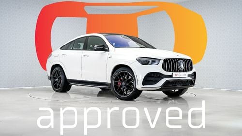 مرسيدس بنز GLE 53 AMG كوبيه UAE's Very Best Example | 2 Years Free Servicing | AED 4,147 Per Month