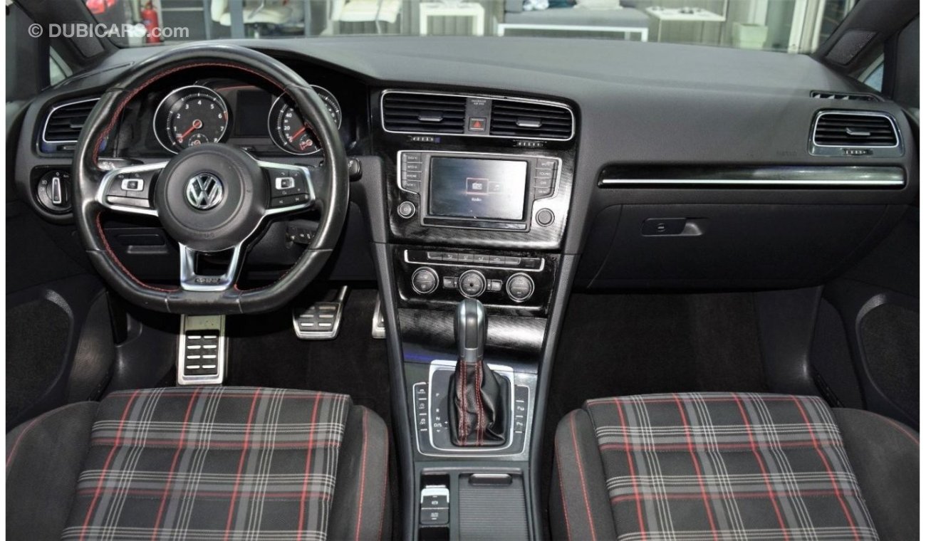 Volkswagen Golf EXCELLENT DEAL for our Volkswagen GTi ( 2016 Model! ) in White Color! GCC Specs