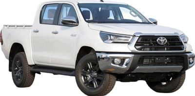 تويوتا هيلوكس SGLX ECTP2M019 – 2025 Toyota Hilux Double Cab Pick Up GLX -  2.7L Petrol Auto – White with Red Interior –