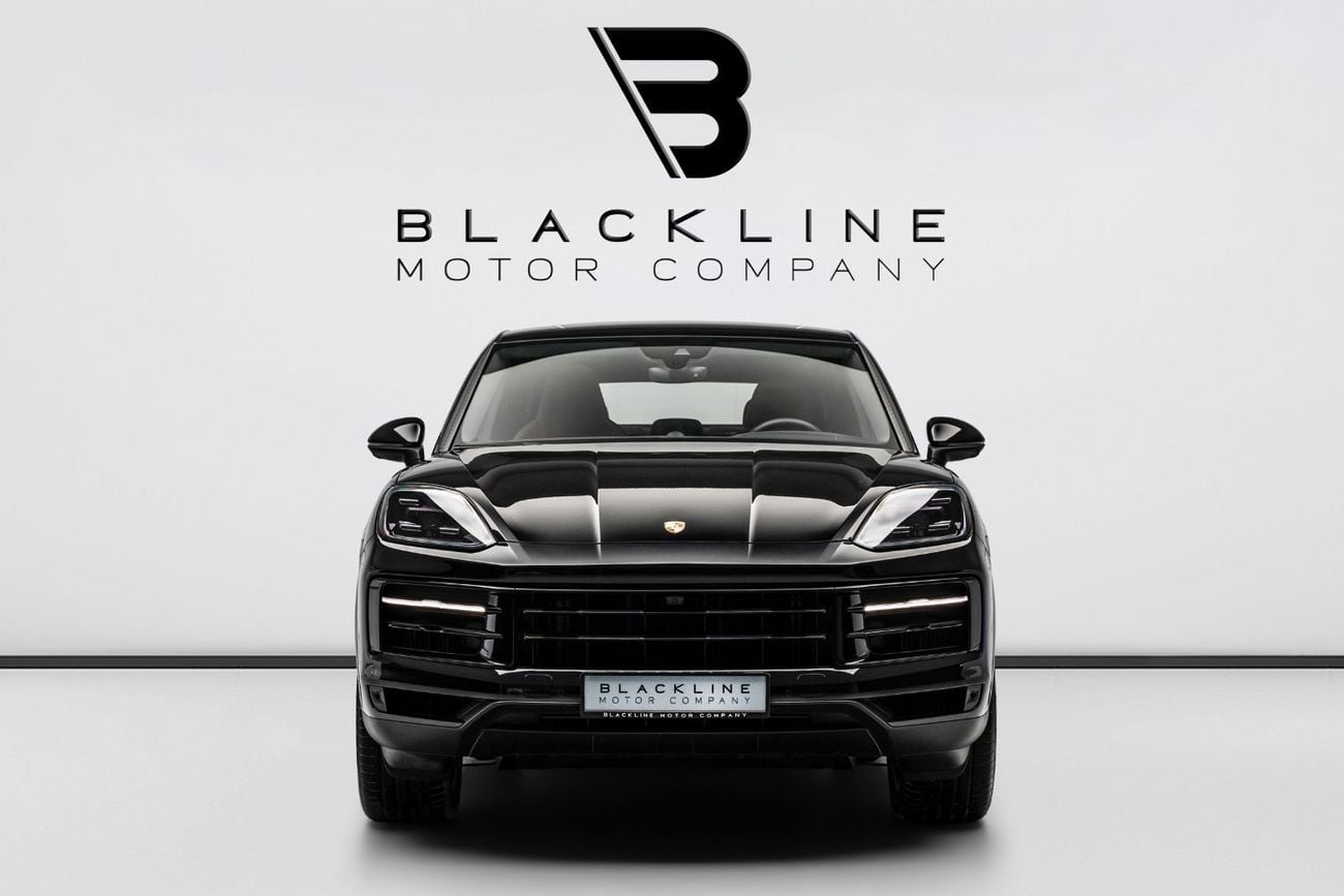 Porsche Cayenne BUY NOW, PAY 2027 | THE BLACKLINE STANDARD | Porsche Warranty March 2027, GCC, Low KM's