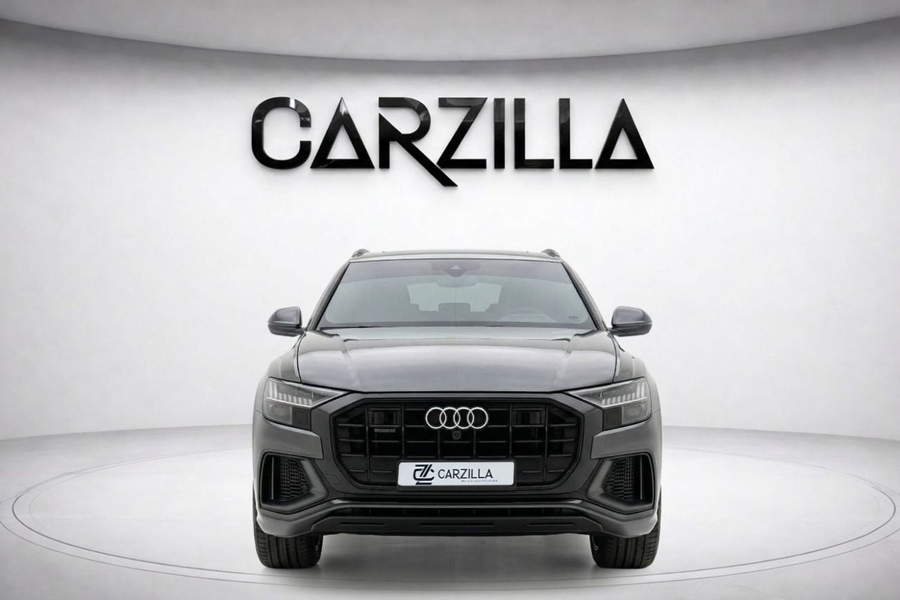 Audi Q8 55 TFSI quattro S-Line 3.0L (340 HP) RAMADAN OFFER l AED 3,329 P.M l 0% Downpayment l S-Line
