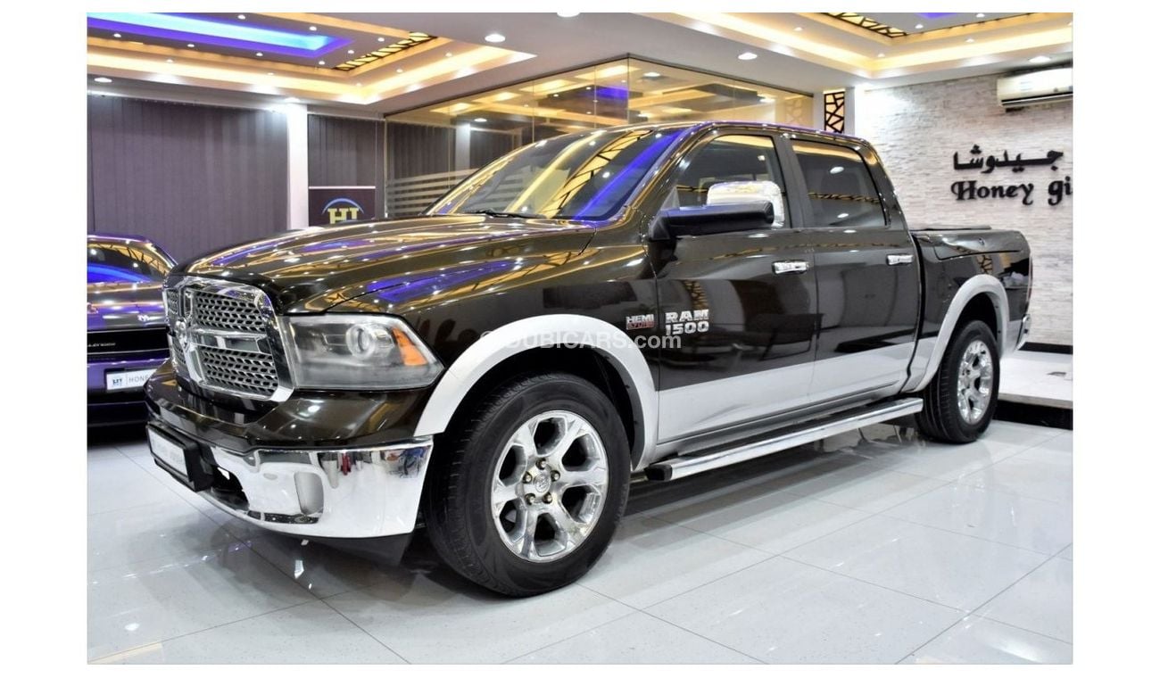 RAM 1500 EXCELLENT DEAL for our Dodge RAM 1500 LARAMIE ( 2013 Model ) in Brown Color GCC Specs