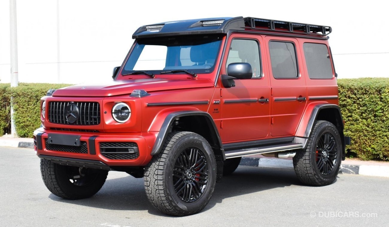 Mercedes-Benz G 63 AMG 4X4² BRAND NEW MERCEDES - BENZ G63 4X4 SQUARED 2023 RED MATE COLOR