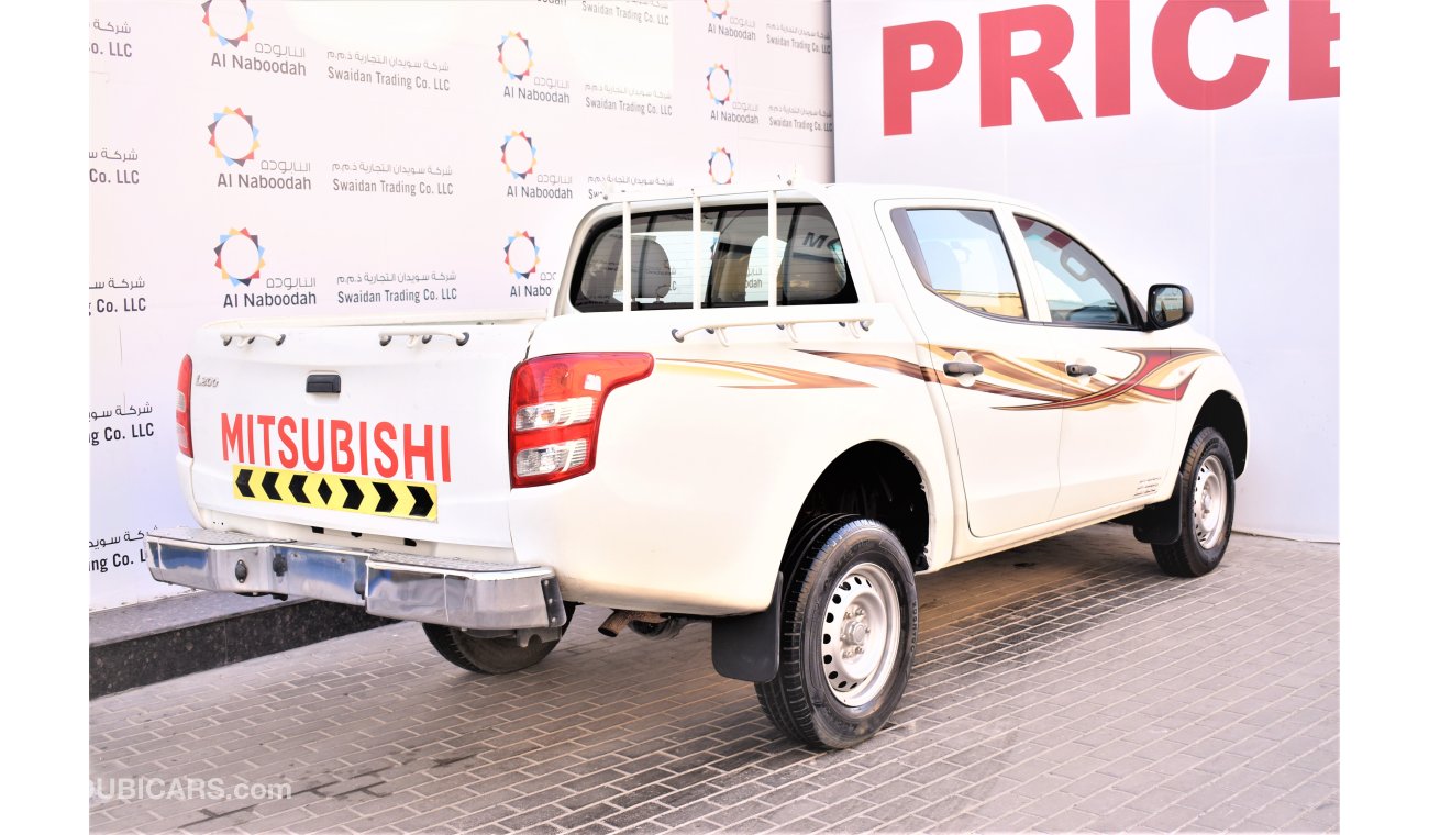 Mitsubishi L200 2.4L MANUAL DOUBLE CABIN 2018 GCC SPECS