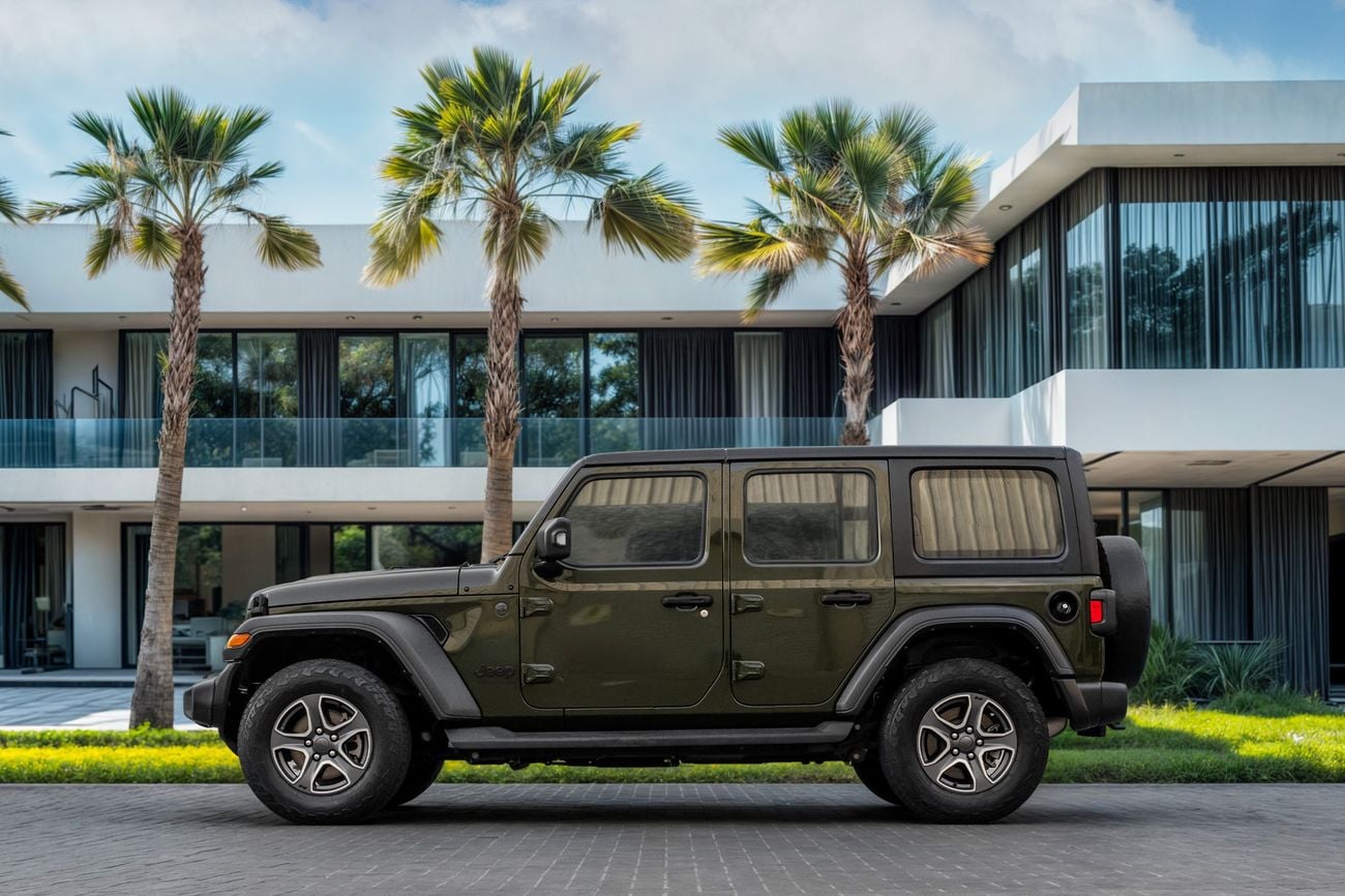 جيب رانجلر Wrangler Unlimited | 2,742 P.M | 0% Downpayment | Perfect Condition!