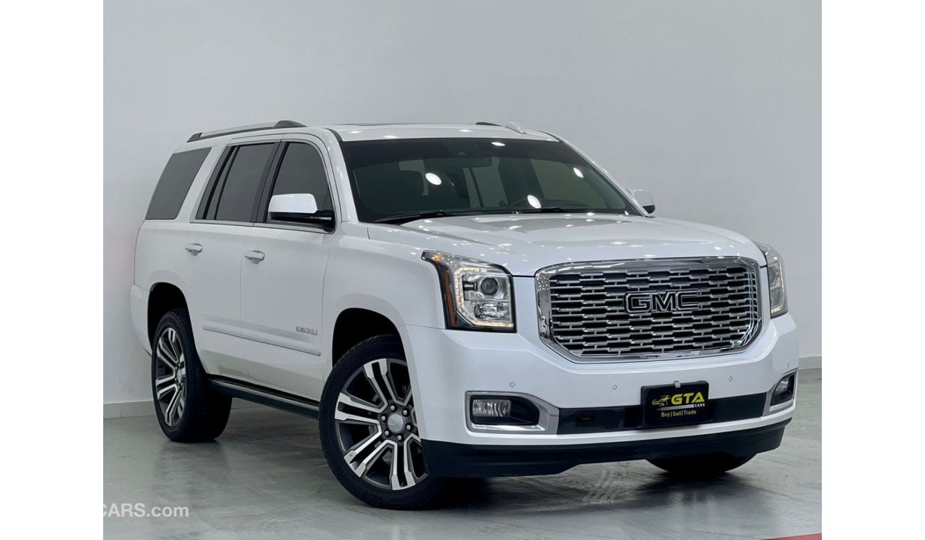 جي أم سي يوكون 2019 GMC Yukon Denali, October 2022 GMC Warranty, Very Low KMs, GCC