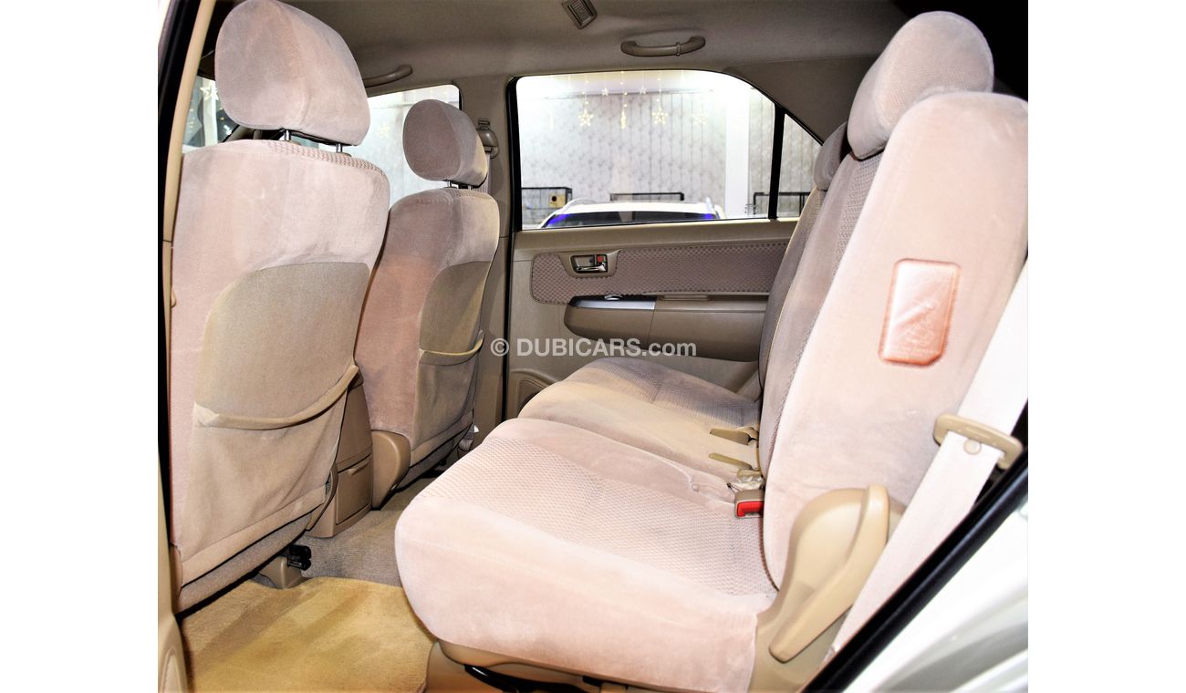 Toyota Fortuner AMAZING FAMILY CAR  SR5 2009 Model GCC Specs