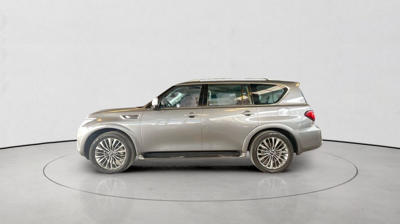 إنفينيتي QX80 5.6 8STR 4WD AUTO LUXE PROACTVE TOW | شامل الضمان | 0 ﺪﻔﻋﺓ ﺃﻮﻟﻯ