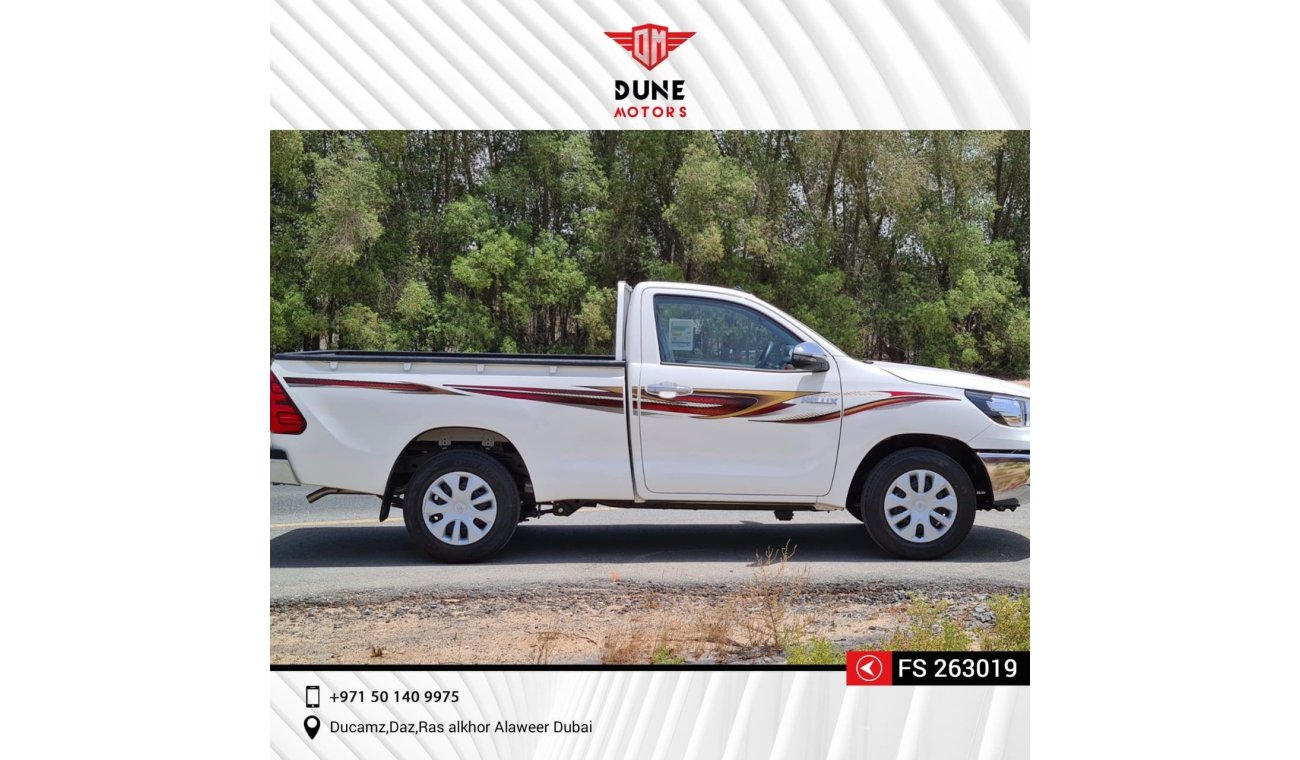 تويوتا هيلوكس Hilux 2.7 4.2 2022 single cabin Manual transmission Automatic windows