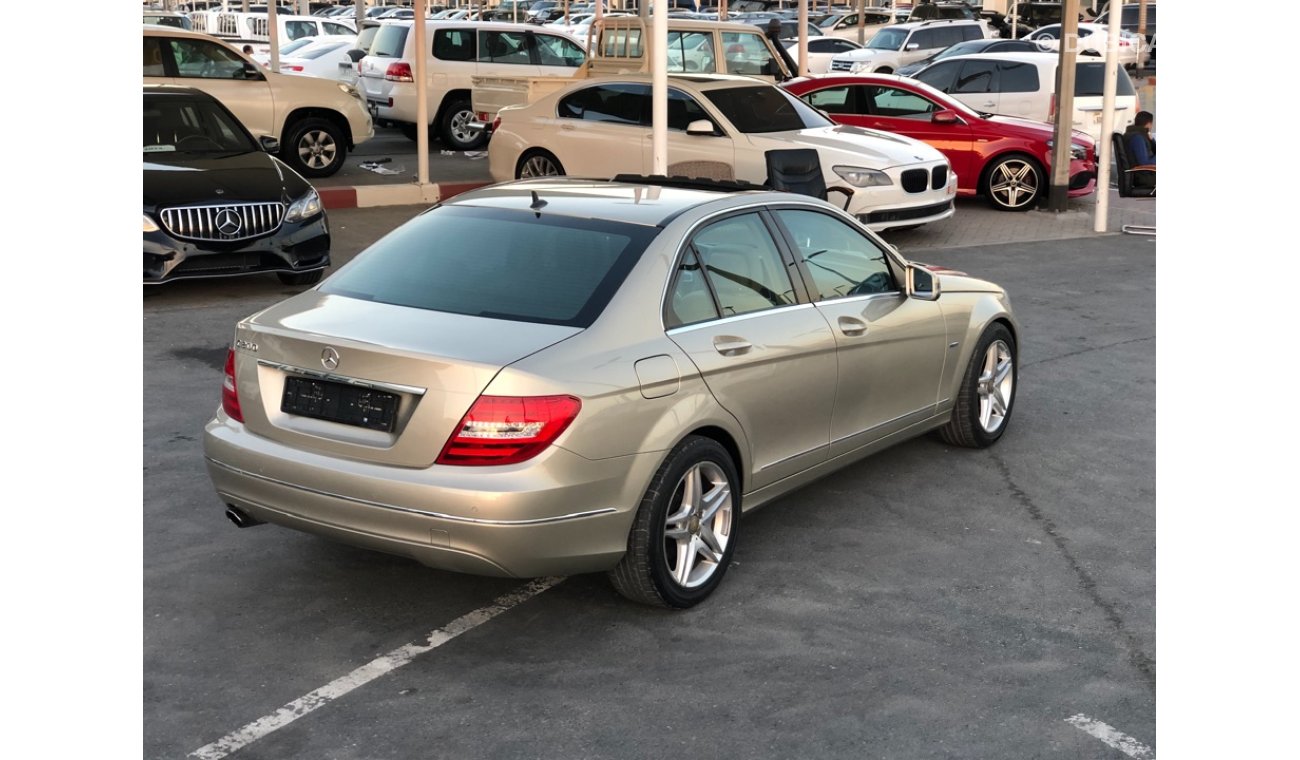 Mercedes-Benz C200 Mercedes benz C200 model 2012 GCC car prefect condition full option low mileage sun roof leather se