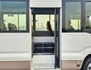 Toyota Coaster 2.7L PETROL M/T DUAL TONE || 23 SEATER | AUTO DOOR | HLF LUGGAGE RACK (CODE # COPB)