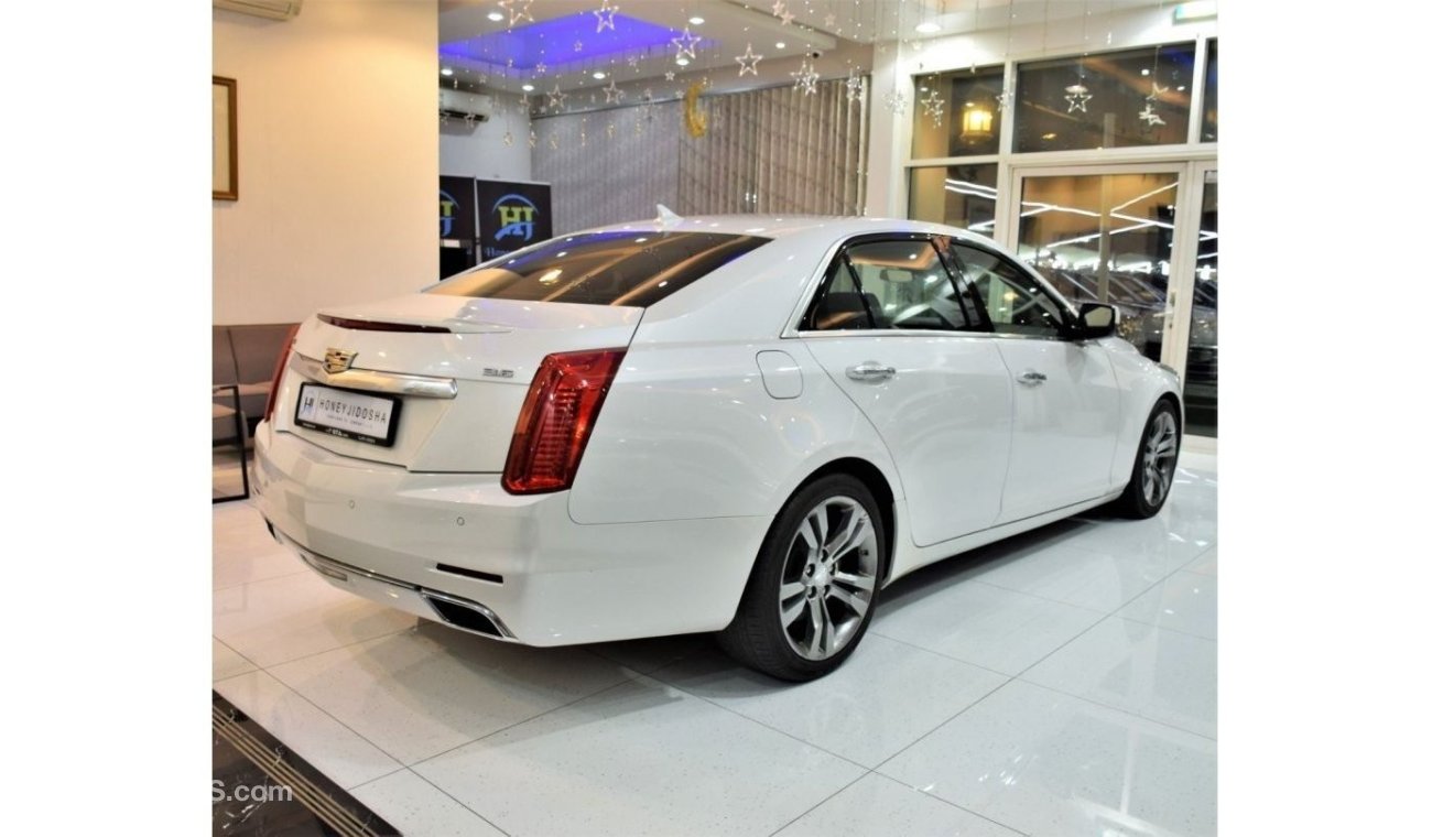 Cadillac CTS EXCELLENT DEAL for our Cadillac CTS 3.6 ( 2016 Model! ) in White Color! GCC Specs