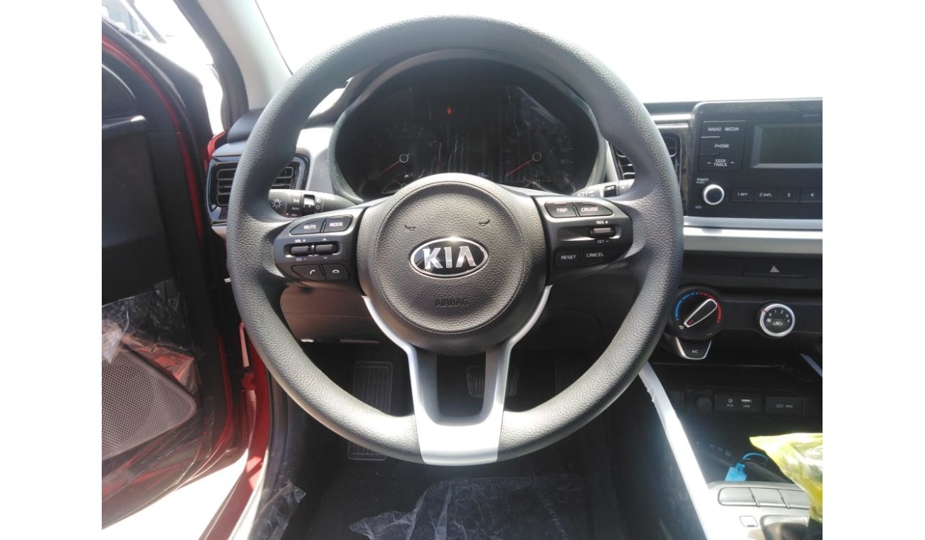 Kia Rio 1.6 L  MODEL 2019 4 CYLINDER AUTO TRANSMISSION  HATCHBACK PETROL WITH ALLOY WHEELS ONLY FOR EXPORT
