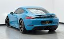 Porsche 718 Cayman GTS 2.5L 2019 Porsche 718 Cayman GTS, December / 2026 Porsche Warranty, Porsche Service History, GCC