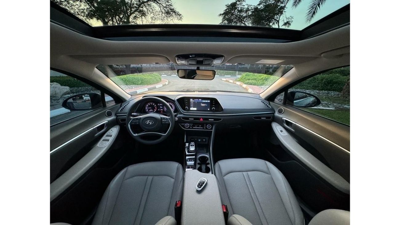 هيونداي سوناتا HYUNDAI SONATA 2020 GCC 2.5L FULL OPTIONS UNDER WARRANTY WITH AGENCY SERVICE CONTRAC