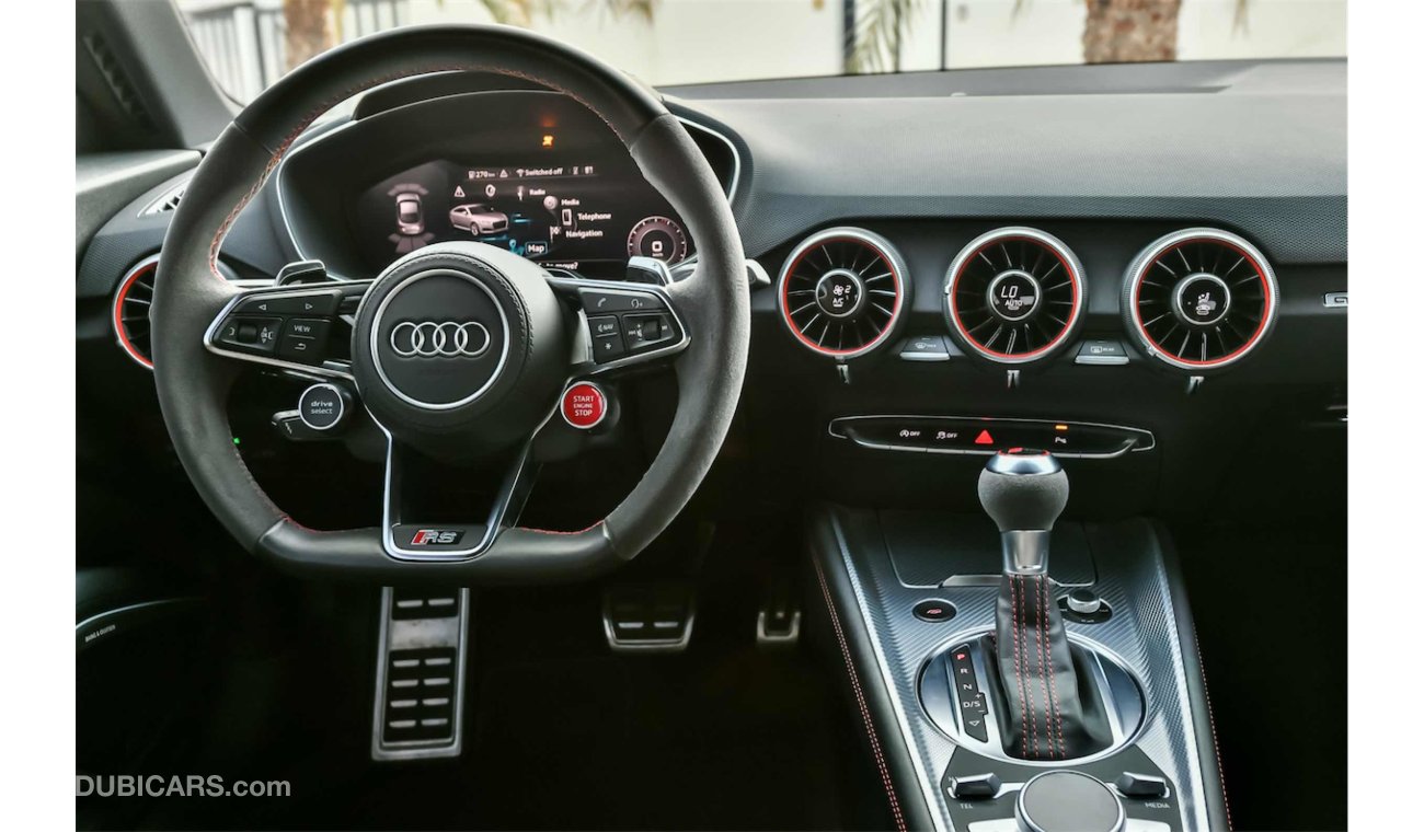 Audi TTRS Quattro - Warranty and Service Contract - GCC - AED 4,581 Per Month - 0% Downpayment