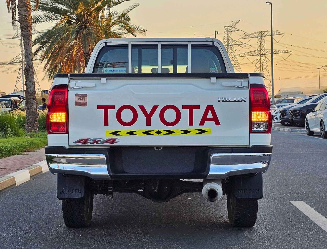 تويوتا هيلوكس / DIESEL/ 4WD/ MANUAL/ AUTO WINDOWS/ LOW MILEAGE/ LOT# 55628