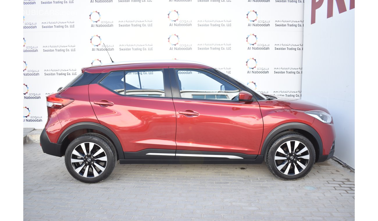 Nissan Kicks 1.6L SV 2017 GCC SPECS WITH DEALER WARRANTY