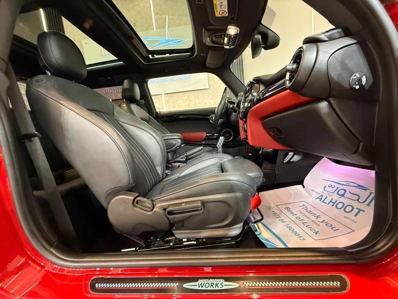 ميني كوبر إس LOVELY MINI COOPER S JCW || GCC || TOP OF THE RANGE || PANORAMIC || ACCIDENTS FREE || LOW MILEAGE