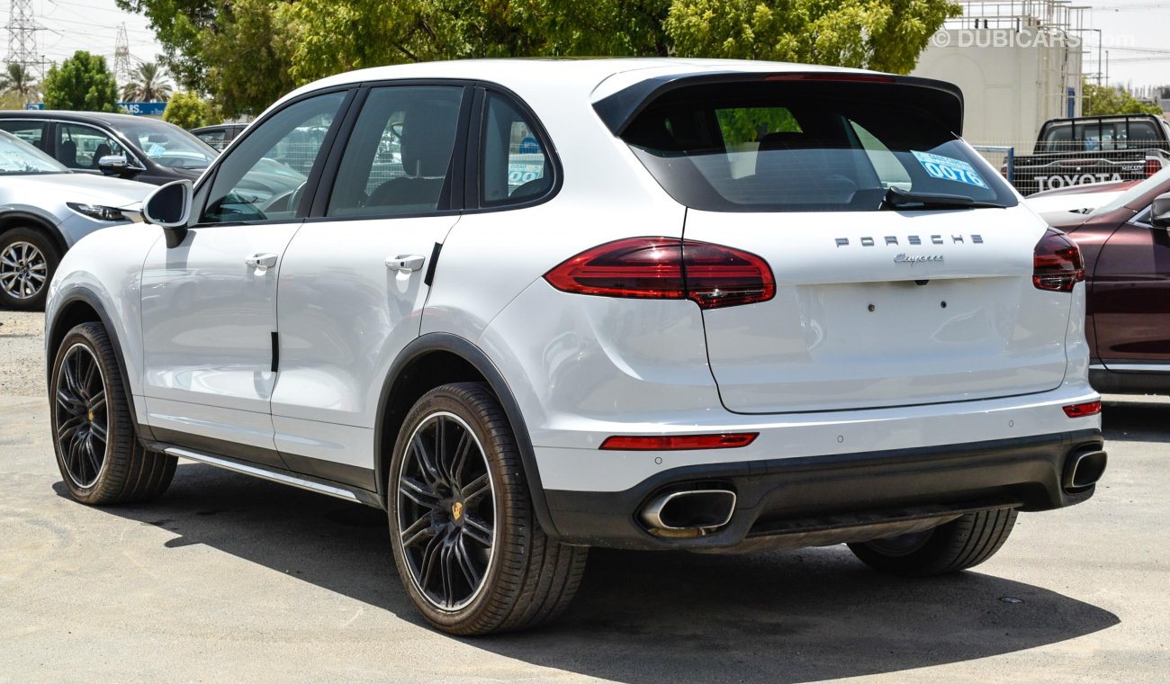 Porsche Cayenne V6 2017 Full Service History GCC