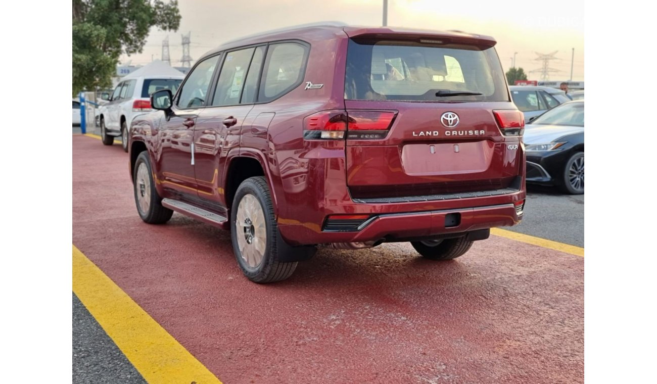 تويوتا لاند كروزر Toyota Land Cruiser GXR 4.0L Petrol GCC Red with Beige interior Model 2022