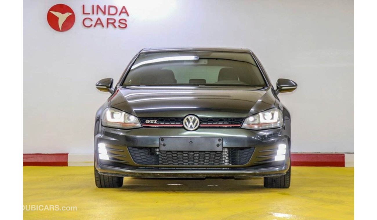 Volkswagen Golf Volkswagen Golf GTI (FULL OPTION) GCC under Warranty with Zero Down-Payment.
