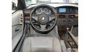 BMW 540i AMAZING BMW 540i ( 550i Emblem ) 2006 Model!! in Silver Color! GCC Specs