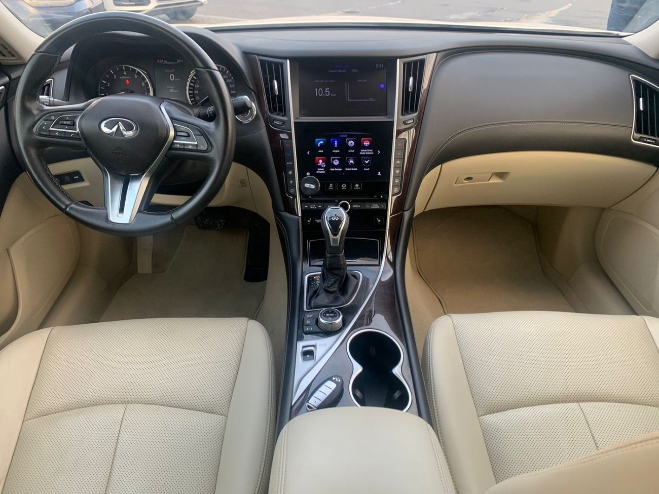 Infiniti Q50 Turbo Infiniti Q50_Gcc_2019_Excellent_Condition _Full option