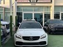 Mercedes-Benz C 36 AMG MERCEDES BENZ AMG C63S 2017 GCC FULL OPTION ORIGINAL PAINT PERFECT CONDITION