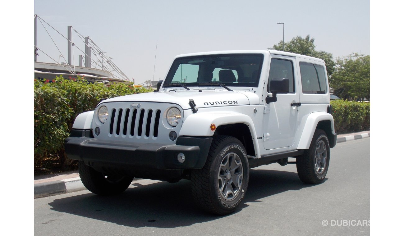 Jeep Wrangler Brand New 2016 RUBICON 3.6L V6 GCC With 3 Yrs/60000 km AT the Dealer * RAMADAN OFFER *