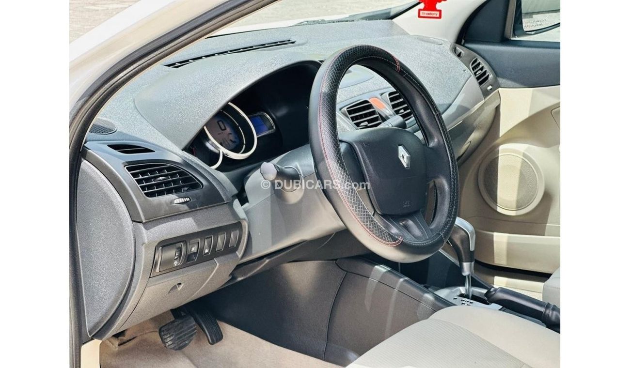 رينو فلوينس LE GCC || 310PM || RENAULT FLUENCE 1.6L V4 FWD || 0% DP || WELL MAINTAINED