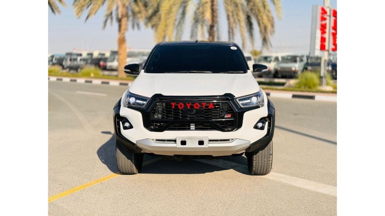 Toyota Hilux MODIFIED TO 2024 GR SPORT | PREMIUM SPORTS BAR WITH BASKET | 2.8L DIESEL | AFTER MARKET SIDE FENDERS