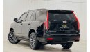 Cadillac Escalade Sport Platinum 2022 Cadillac Escalade Sport Top Option, 2027 Al Gahndi Warranty + Service Contrac