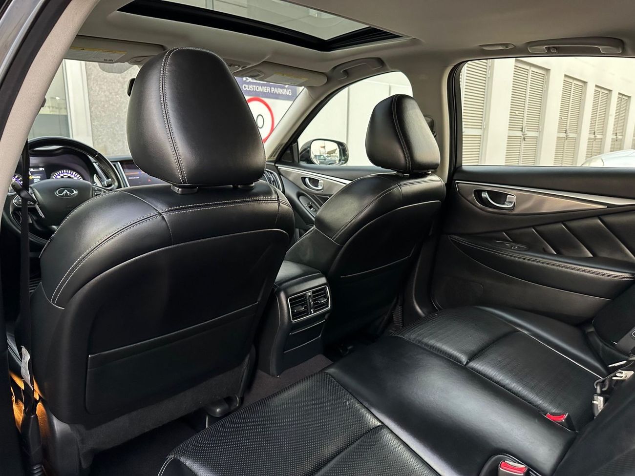 Infiniti Q50 3.0T Sport Black Edition INFINITI Q50 2017 GCC V6t ACCIDENT FREE // PEREFCT CONDITION // FULL OPITIO