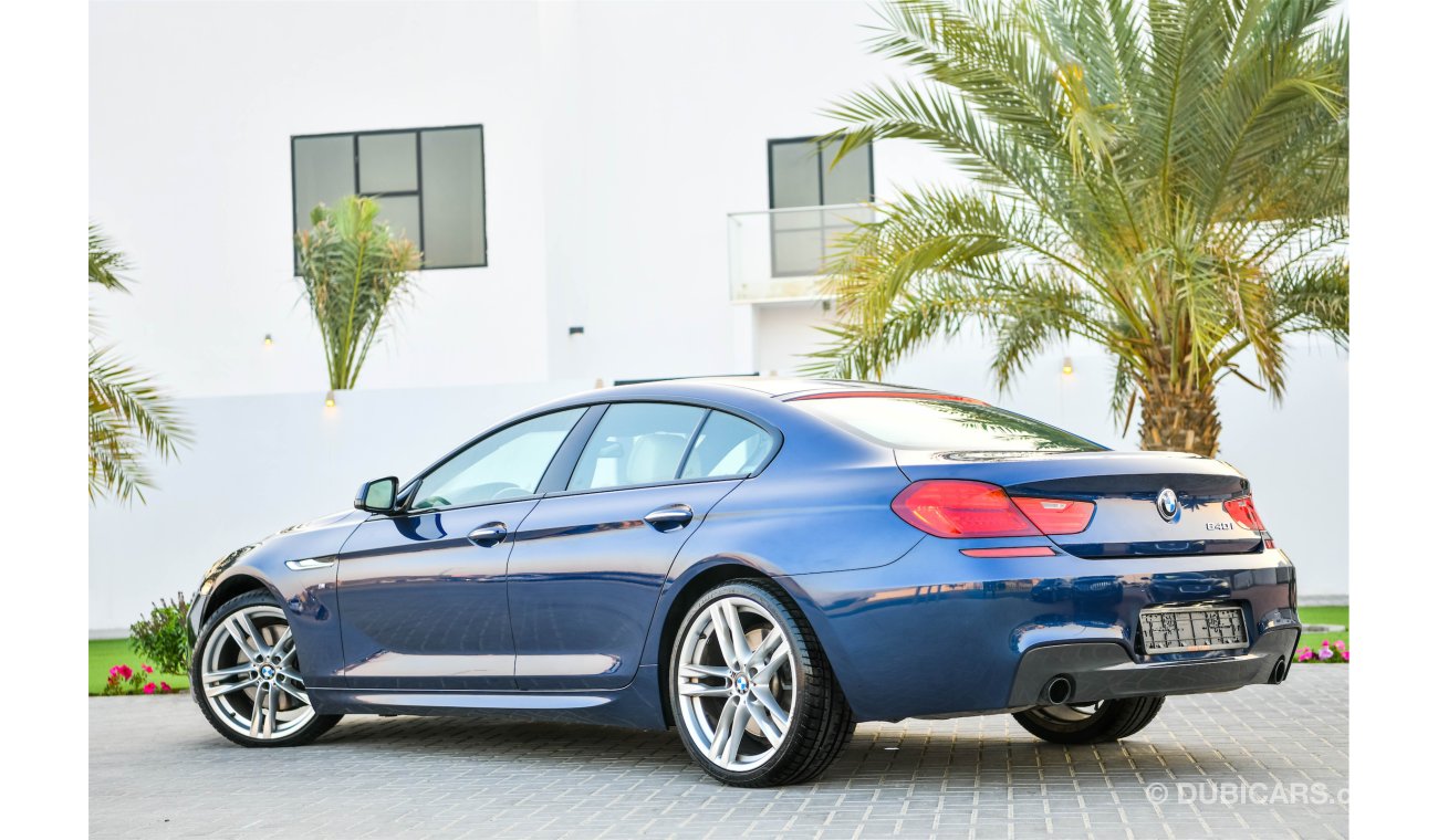 BMW 640i M Kit Gran Coupe - Fully Loaded! - Impeccable Condition! - Only AED 2,037 Per Month! - 0% DP