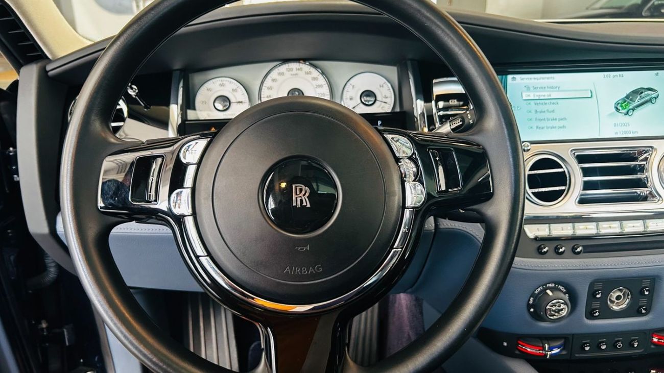 Rolls-Royce Ghost Std FULL SERVICE HISTORY | LOW MILEAGE | ROLLS ROYCE GHOST | 2016 | GCC | WELL MAINTAINED