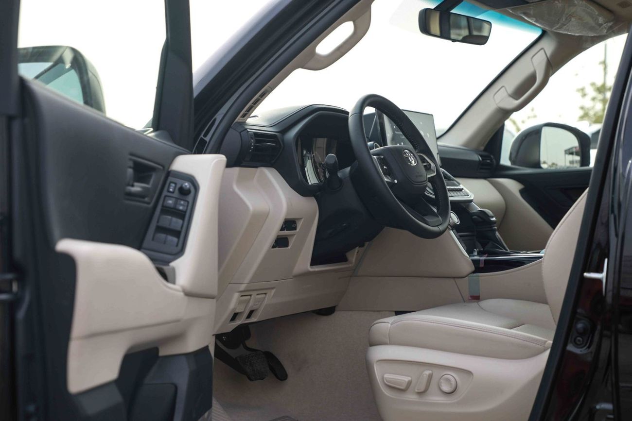 Toyota Land Cruiser 2024 Toyota LC300 4.0 GXR - Black inside Beige | Export Only