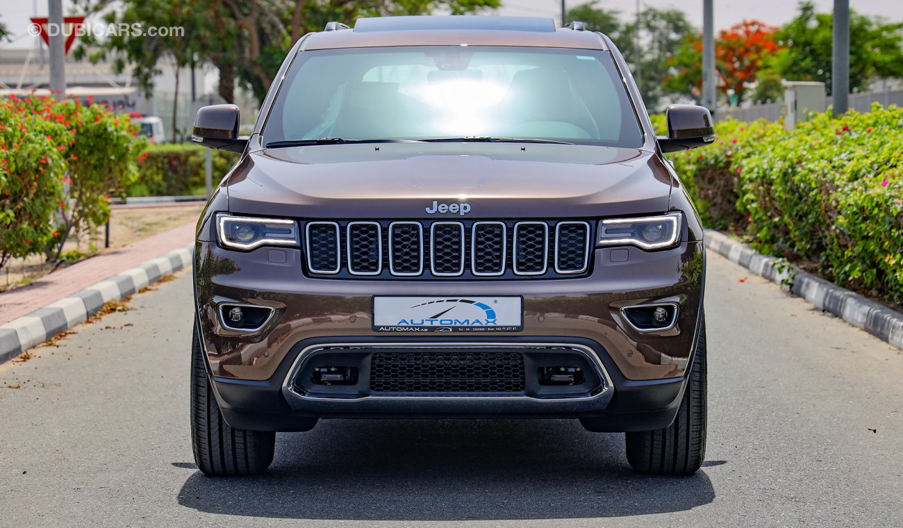 Jeep Grand Cherokee Limited V6 3.6L , 0Km , GCC , 2021 , W/3 Yrs or 60K Km WNTY @Official Dealer