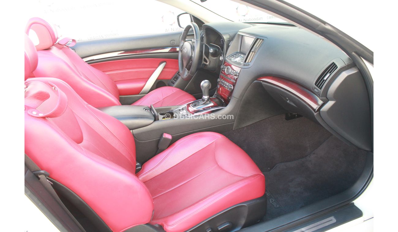 Infiniti Q60 CONVERTIBLE 3.7L V6 2016 MODEL TOP OPTION