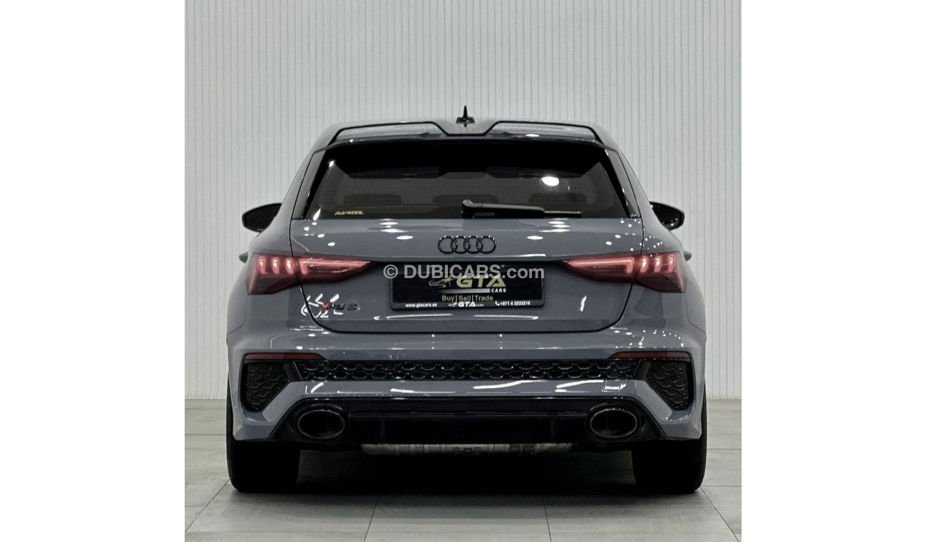 Audi RS3 2023 Audi RS3 , January 2028 Audi Warranty + 2028 Audi Service Package, Audi FSH, Low KMS,GCC
