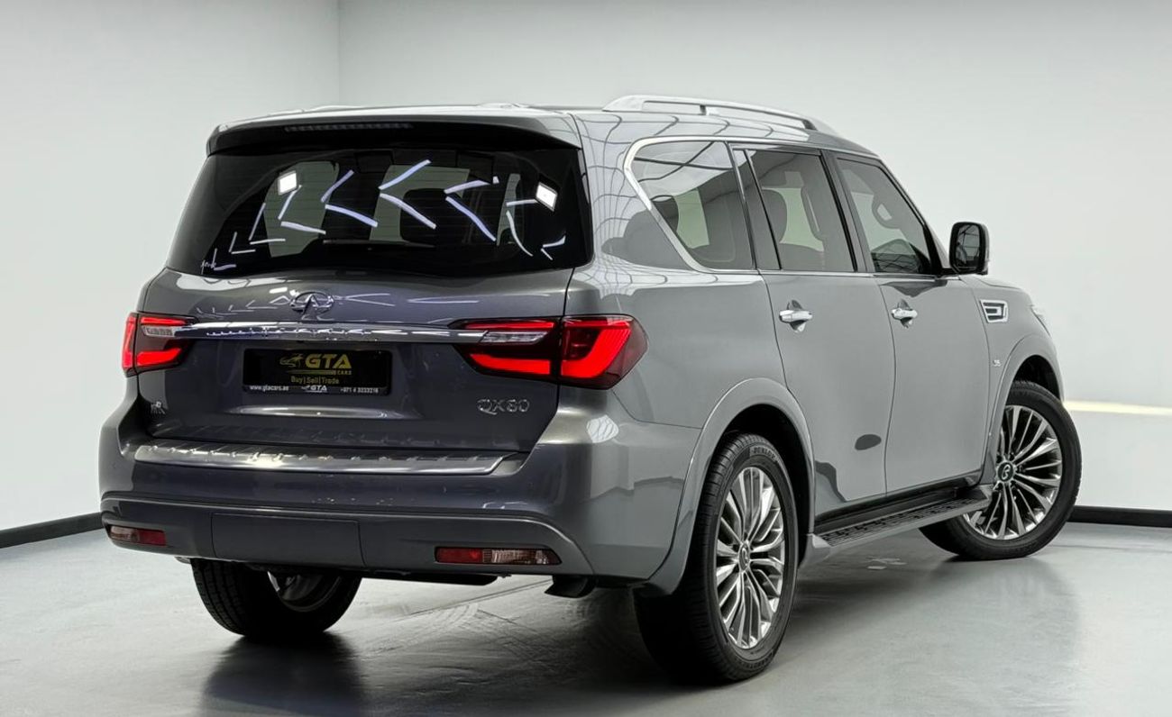 Infiniti QX80 Luxe 7st 5.6L 2020 Infiniti QX80, 2026 Infiniti Warranty, Full Infiniti Service History, Very Low Km